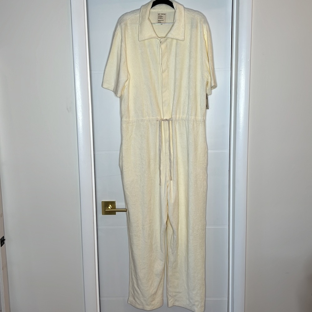 FOR DAYS Cabana Terry Jumpsuit - Linen - Picture 7 of 16